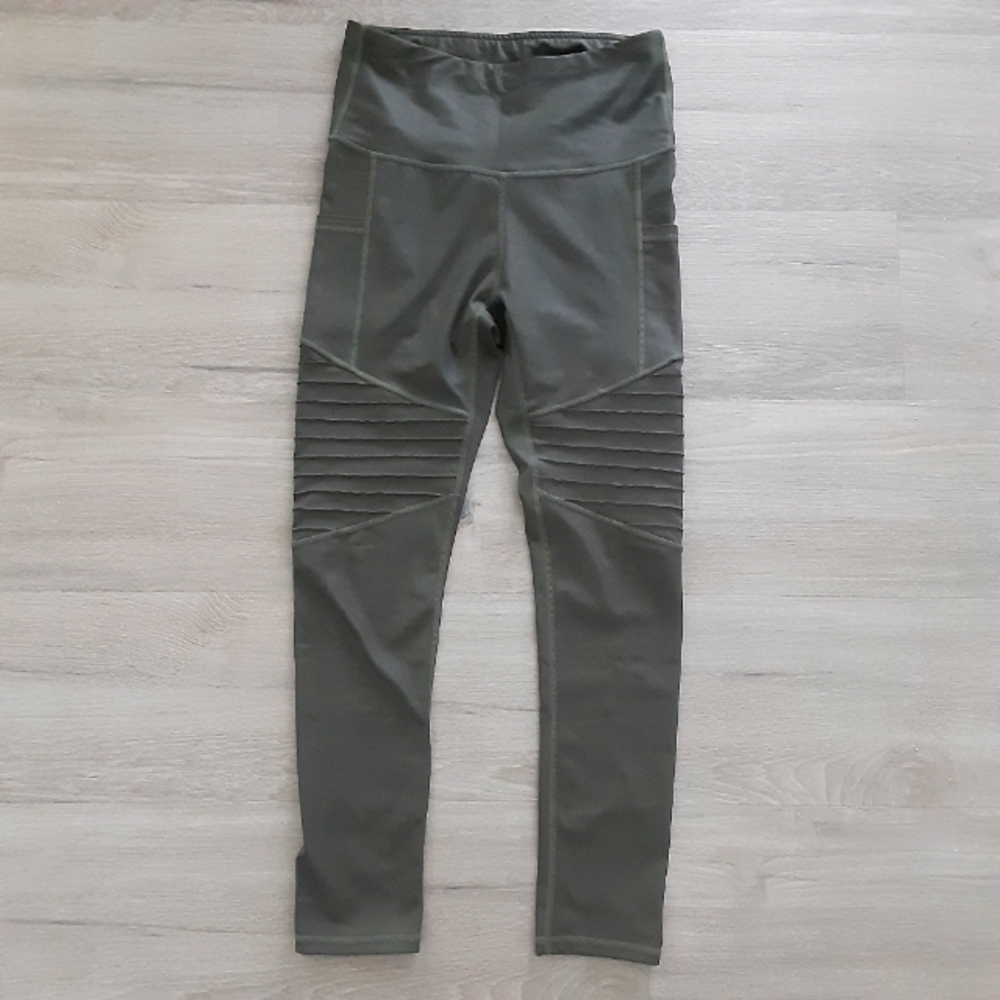 |3/$30| Faux Leather Moto Leggings